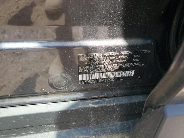 2T3H1RFV9RW347987 - 2024 TOYOTA RAV4 LE 灰色 照片 12