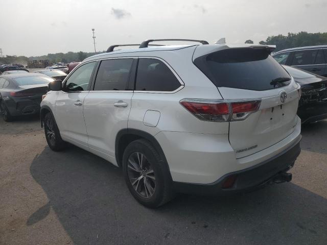 5TDJKRFH3GS344073 - 2016 TOYOTA HIGHLANDER XLE Biały zdjęcie 2
