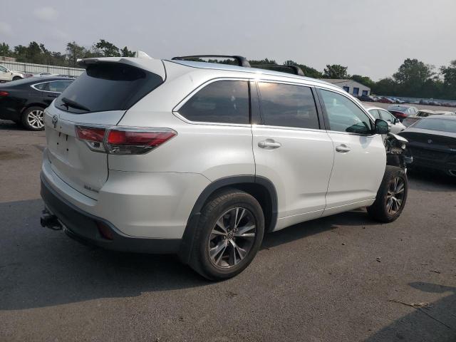 5TDJKRFH3GS344073 - 2016 TOYOTA HIGHLANDER XLE Biały zdjęcie 3