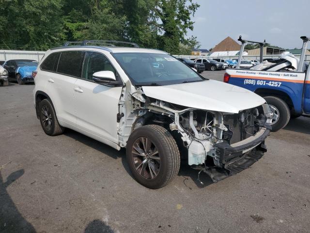 5TDJKRFH3GS344073 - 2016 TOYOTA HIGHLANDER XLE Biały zdjęcie 4