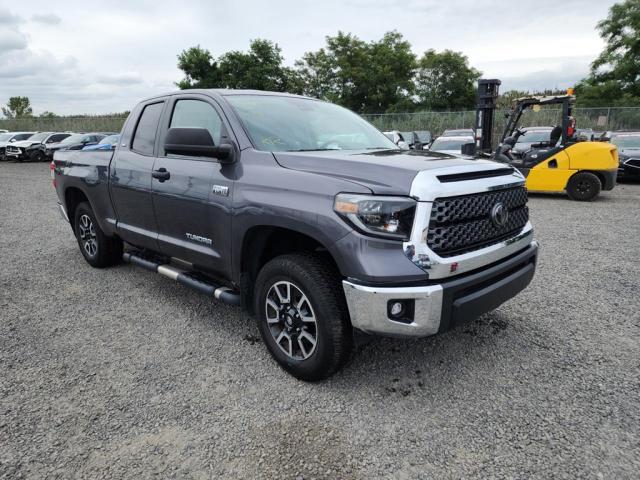 5TFUY5F18LX946589 - 2020 TOYOTA TUNDRA DOUBLE CAB SR/SR5 GRAY photo 2
