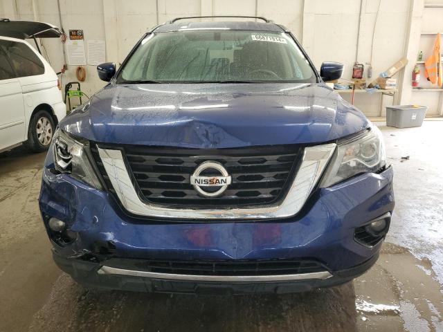 5N1DR2MM3KC610228 - 2019 NISSAN PATHFINDER S BLUE photo 5