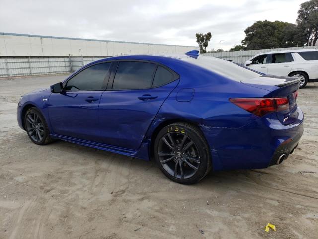 19UUB3F61KA004422 - 2019 ACURA TLX TECHNOLOGY BLUE photo 2