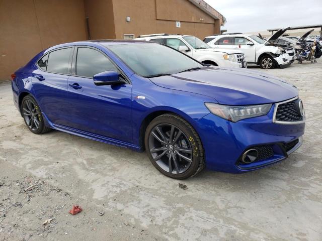 19UUB3F61KA004422 - 2019 ACURA TLX TECHNOLOGY BLUE photo 4