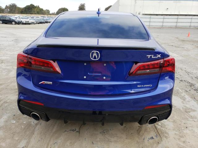 19UUB3F61KA004422 - 2019 ACURA TLX TECHNOLOGY BLUE photo 6