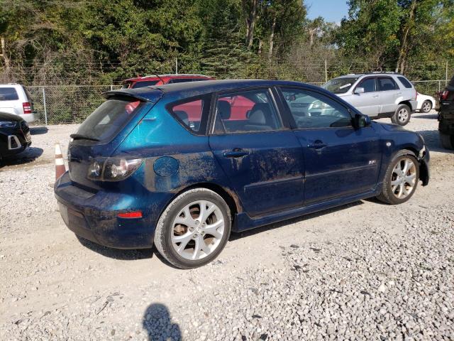 JM1BK143871622251 - 2007 MAZDA 3 HATCHBACK BLUE photo 3