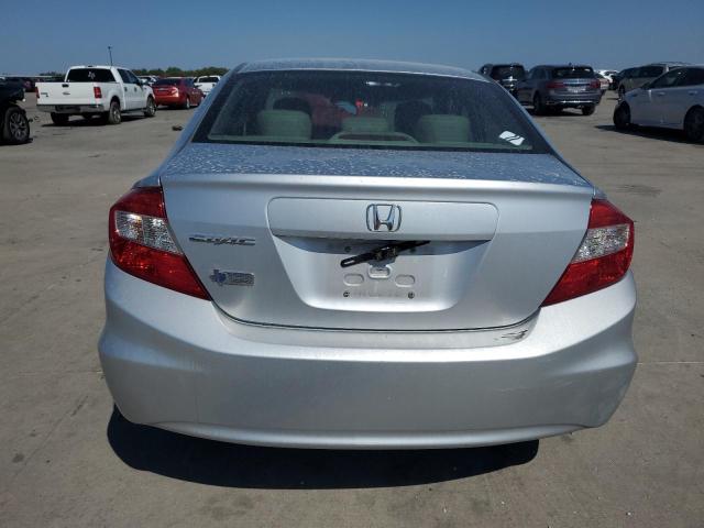 2HGFB2F93CH548890 - 2012 HONDA CIVIC EXL SILVER photo 6