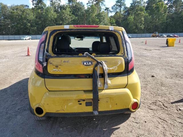 KNDJX3A58F7113352 - 2015 KIA SOUL ! YELLOW photo 6