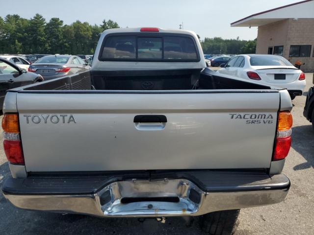 5TEWN72N64Z461948 - 2004 TOYOTA TACOMA XTRACAB SILVER photo 10
