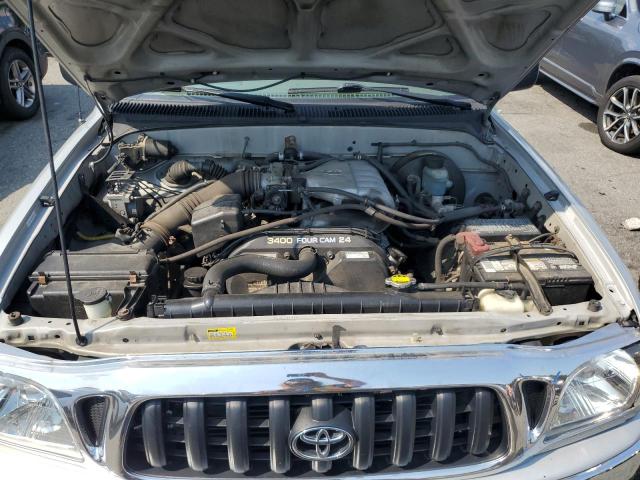 5TEWN72N64Z461948 - 2004 TOYOTA TACOMA XTRACAB SILVER photo 11