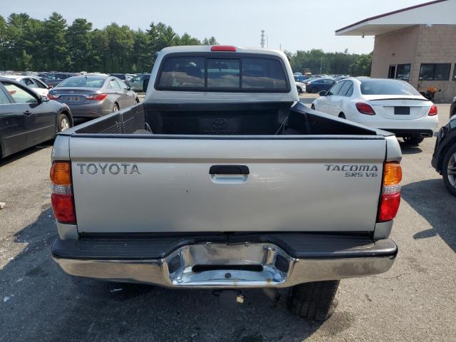 5TEWN72N64Z461948 - 2004 TOYOTA TACOMA XTRACAB SILVER photo 6