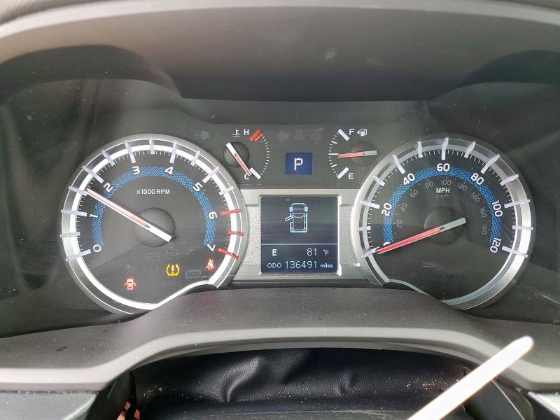 JTEBU5JR0K5706443 - 2019 TOYOTA 4RUNNER SR5/SR5 PREMIUM CHARCOAL photo 9