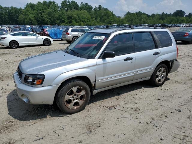 JF1SG65614H758821 - 2004 SUBARU FORESTER 2.5XS Մոխրագույն լուսանկար 1