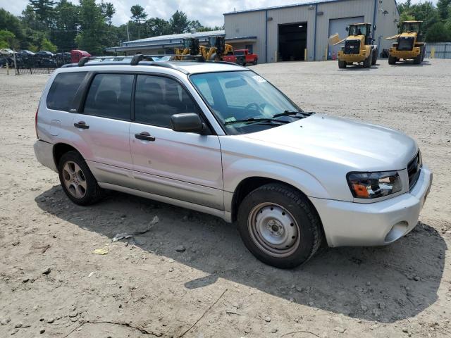 JF1SG65614H758821 - 2004 SUBARU FORESTER 2.5XS Մոխրագույն լուսանկար 4