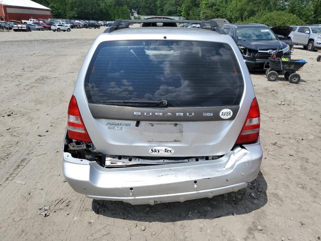 JF1SG65614H758821 - 2004 SUBARU FORESTER 2.5XS Մոխրագույն լուսանկար 6