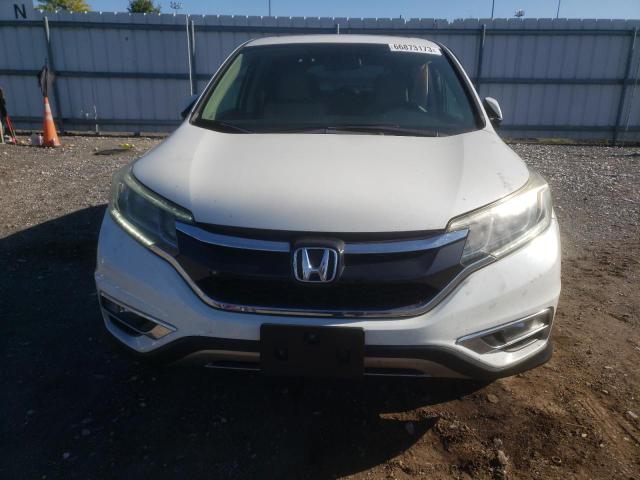 5J6RM4H55GL076111 - 2016 HONDA CR-V EX WHITE photo 5