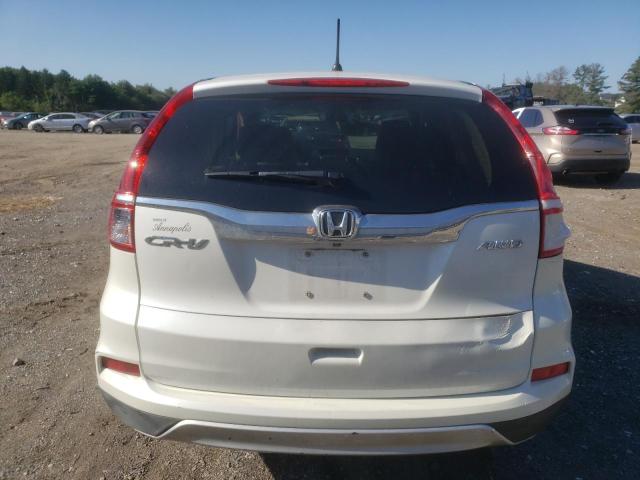 5J6RM4H55GL076111 - 2016 HONDA CR-V EX WHITE photo 6