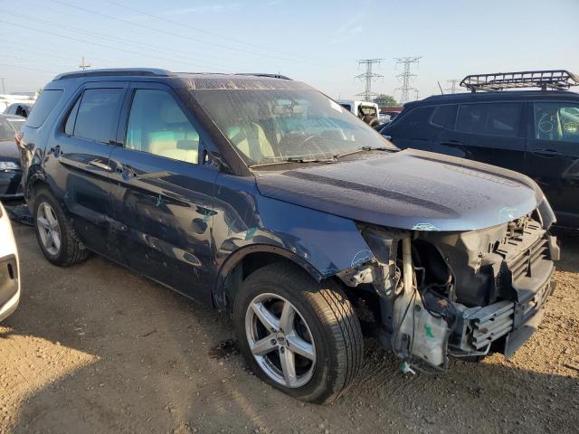 1FM5K8DH2GGA48238 - 2016 FORD EXPLORER XLT Көк фото 4