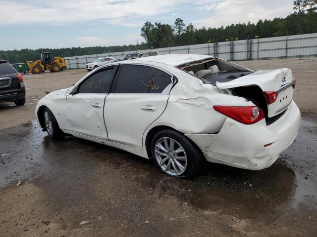 JN1BV7AP5EM691074 - 2014 INFINITI Q50 BASE WHITE photo 2