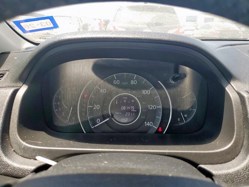 2HKRM3H74GH559322 - 2016 HONDA CR-V EXL SILVER photo 9