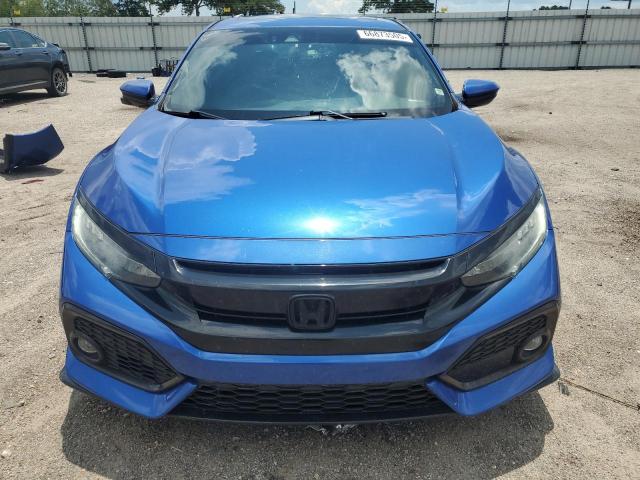 SHHFK7H96JU408214 - 2018 HONDA CIVIC SPORT TOURING BLUE photo 5