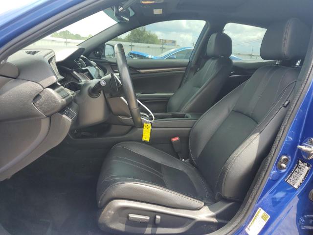 SHHFK7H96JU408214 - 2018 HONDA CIVIC SPORT TOURING BLUE photo 7