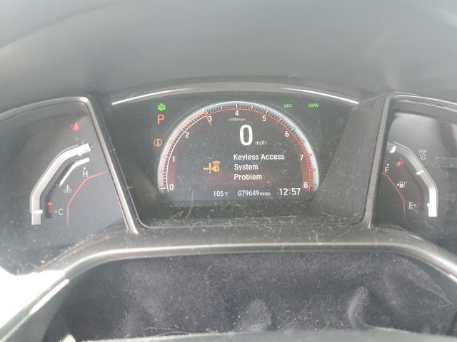 SHHFK7H96JU408214 - 2018 HONDA CIVIC SPORT TOURING BLUE photo 9