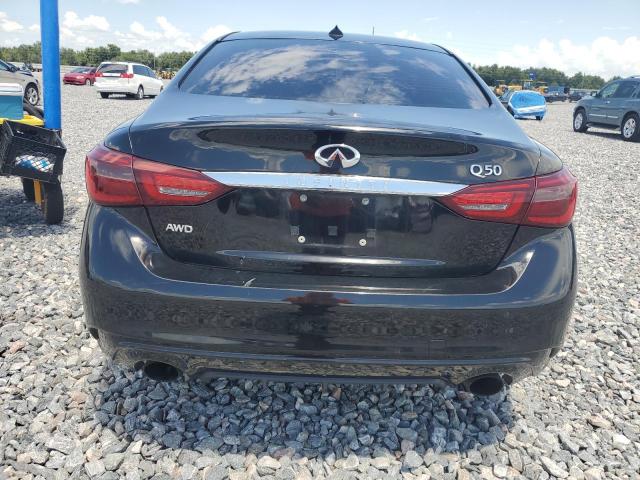 JN1EV7AR6JM610026 - 2018 INFINITI Q50 LUXE BLACK photo 6