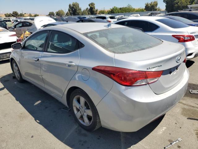 KMHDH4AE4DU814061 - 2013 HYUNDAI ELANTRA GLS SILVER photo 2