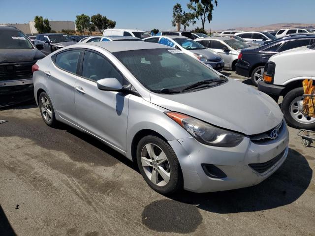 KMHDH4AE4DU814061 - 2013 HYUNDAI ELANTRA GLS SILVER photo 4