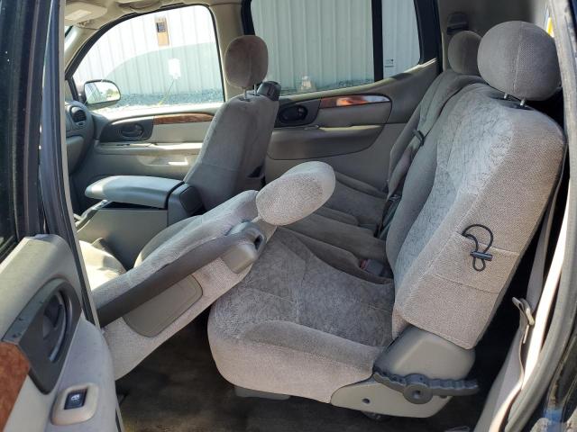 4NUES16S546701249 - 2004 ISUZU ASCENDER S BLACK photo 11