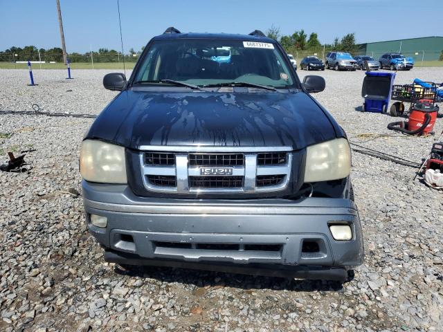 4NUES16S546701249 - 2004 ISUZU ASCENDER S BLACK photo 5