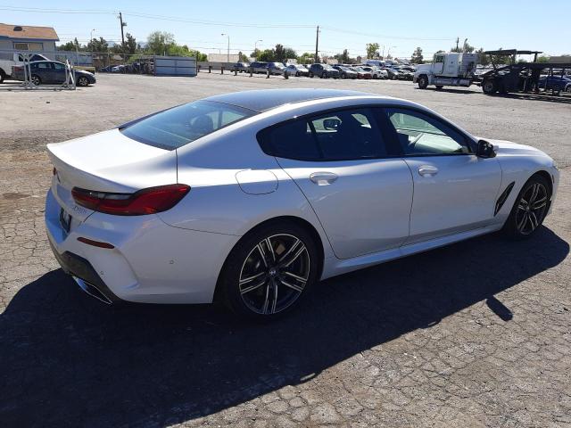 WBAGV4C04PCL65628 - 2023 BMW 840XI WHITE photo 3