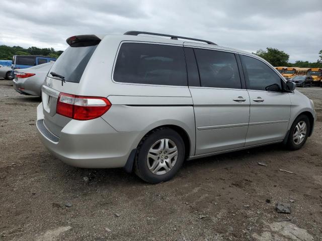 5FNRL38417B451201 - 2007 HONDA ODYSSEY EX ვერცხლისფერი ფოტო 3