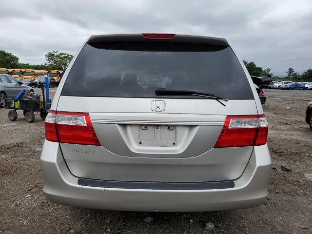 5FNRL38417B451201 - 2007 HONDA ODYSSEY EX ვერცხლისფერი ფოტო 6