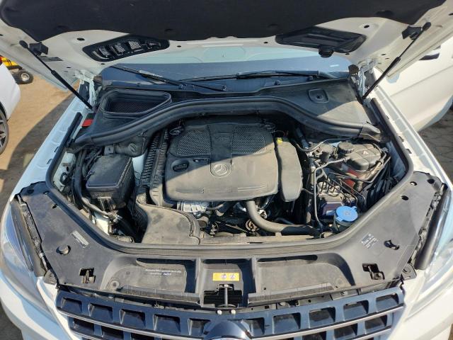 4JGDA5HB3EA426165 - 2014 MERCEDES-BENZ ML 350 4MATIC WHITE photo 12