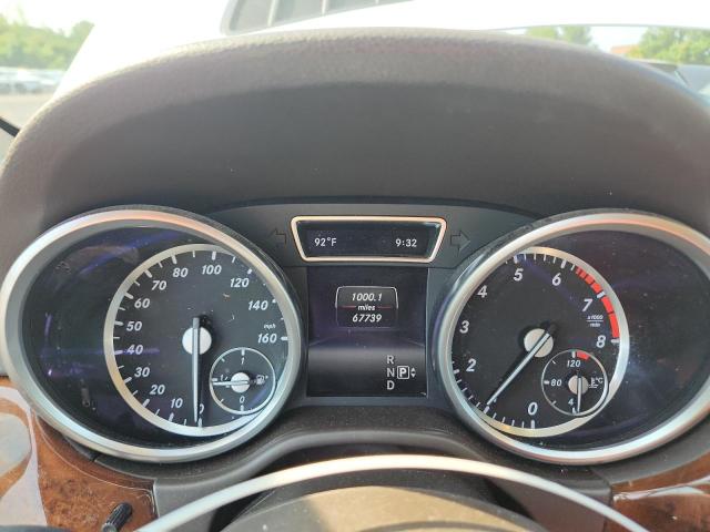 4JGDA5HB3EA426165 - 2014 MERCEDES-BENZ ML 350 4MATIC WHITE photo 9