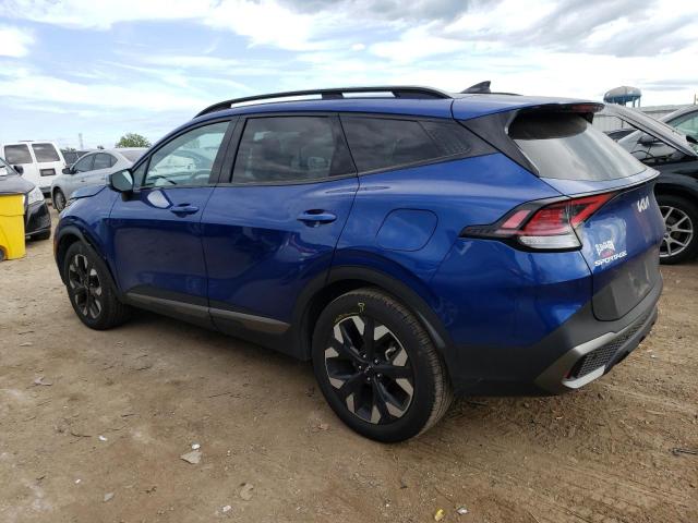 5XYK6CAF1PG072941 - 2023 KIA SPORTAGE X LINE BLUE photo 2