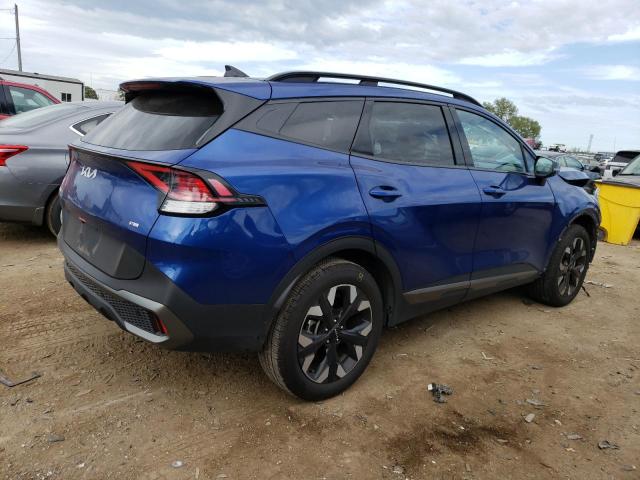 5XYK6CAF1PG072941 - 2023 KIA SPORTAGE X LINE BLUE photo 3