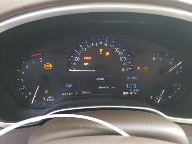 3GYFNCE33FS642014 - 2015 CADILLAC SRX PERFORMANCE COLLECTION Złoty zdjęcie 9