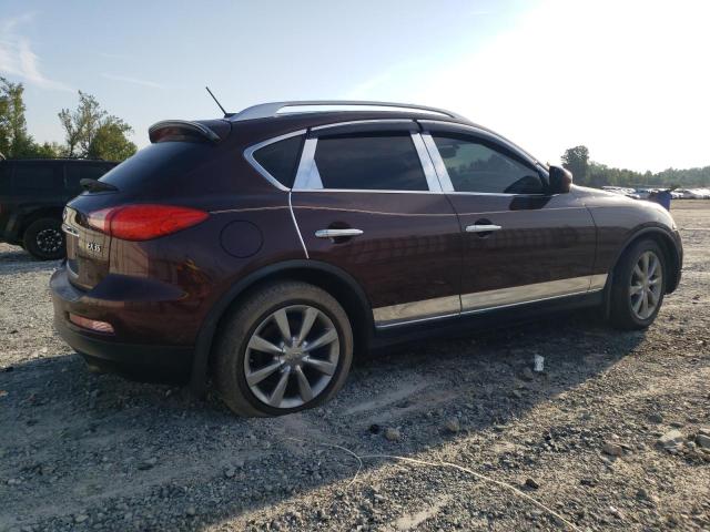 JN1AJ0HR9BM852625 - 2011 INFINITI EX35 BASE ბურგუნდია ფოტო 3