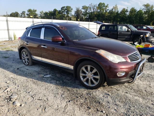 JN1AJ0HR9BM852625 - 2011 INFINITI EX35 BASE ბურგუნდია ფოტო 4