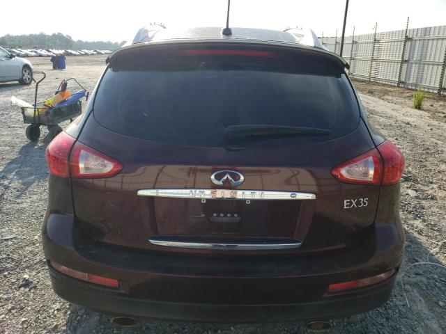 JN1AJ0HR9BM852625 - 2011 INFINITI EX35 BASE ბურგუნდია ფოტო 6
