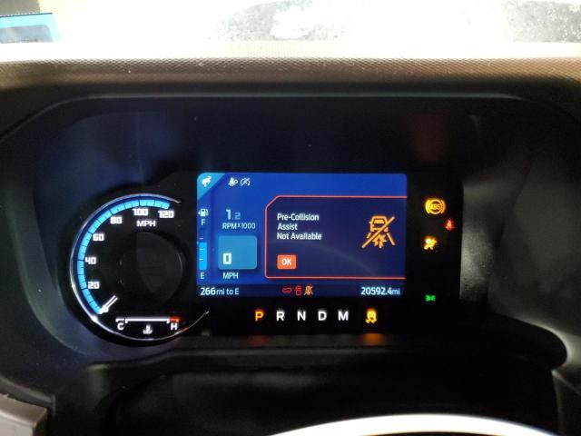 1FMEE5DPXPLB56532 - 2023 FORD BRONCO BASE أبيض صورة 9