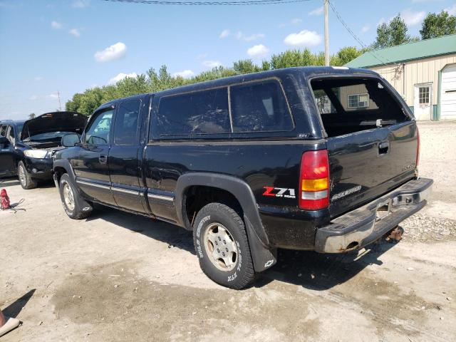 2GCEK19T111406247 - 2001 CHEVROLET SILVERADO K1500 BLACK photo 2