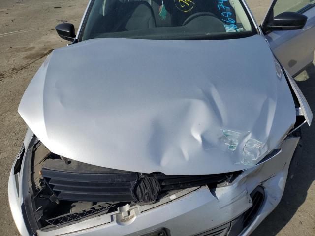 3VW2K7AJ9EM242290 - 2014 VOLKSWAGEN JETTA BASE 银色 照片 11