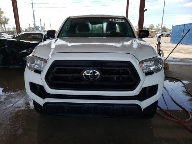 3TYRZ5CN0MT012173 - 2021 TOYOTA TACOMA ACCESS CAB თეთრი ფოტო 5