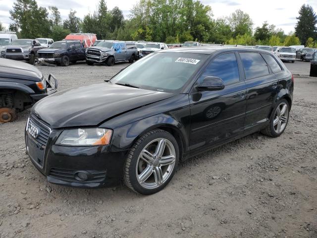 WAUHE78P39A099870 - 2009 AUDI A3 2.0T BLACK photo 1