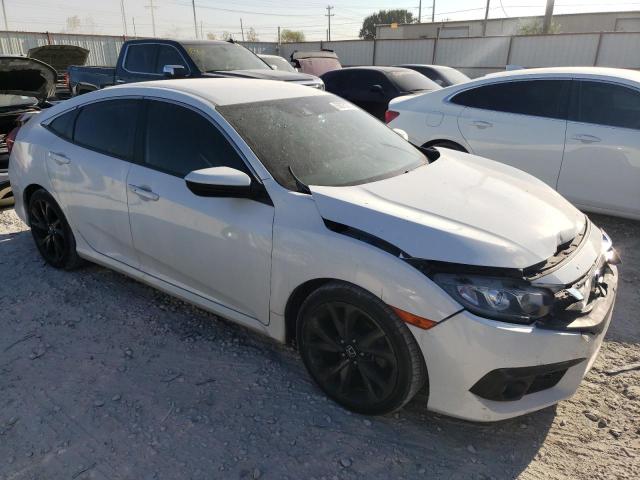 2HGFC2F89KH509143 - 2019 HONDA CIVIC SPORT WHITE photo 4