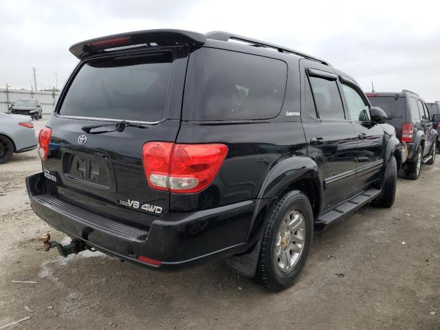 5TDBT48A65S245510 - 2005 TOYOTA SEQUOIA LIMITED BLACK photo 3